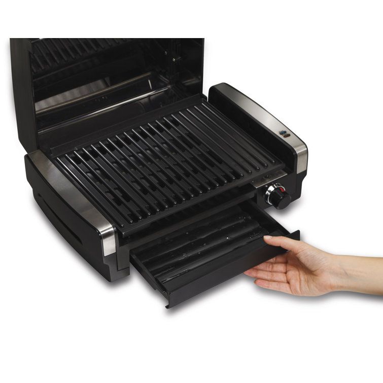 Hamilton beach searing grill hotsell with lid viewing window